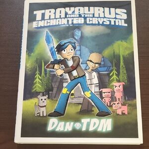 Trayaurus and the Enchanted Crystal Book Hardcover By Dan Tdm